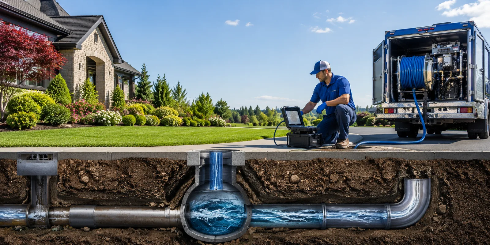 Drainage restoration information for Reynoldsville, PA